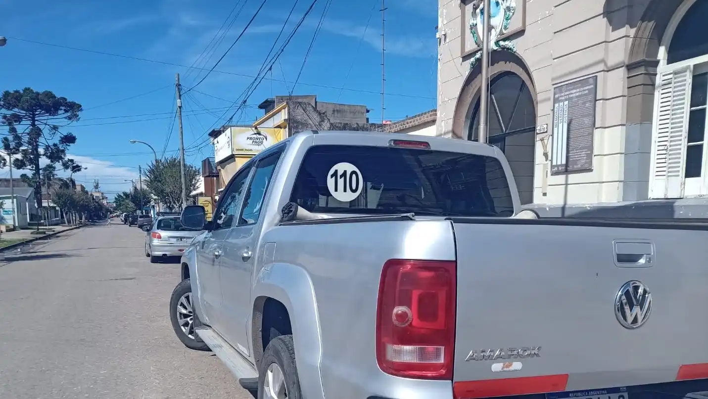 La camioneta quedó secuestrada para las pericias. Foto: La Opinión.