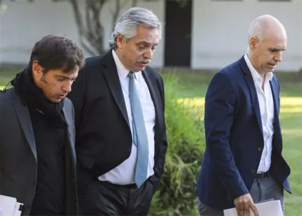 Coronavirus: Fernández habló con Kicillof por coordinación de medidas con Ciudad