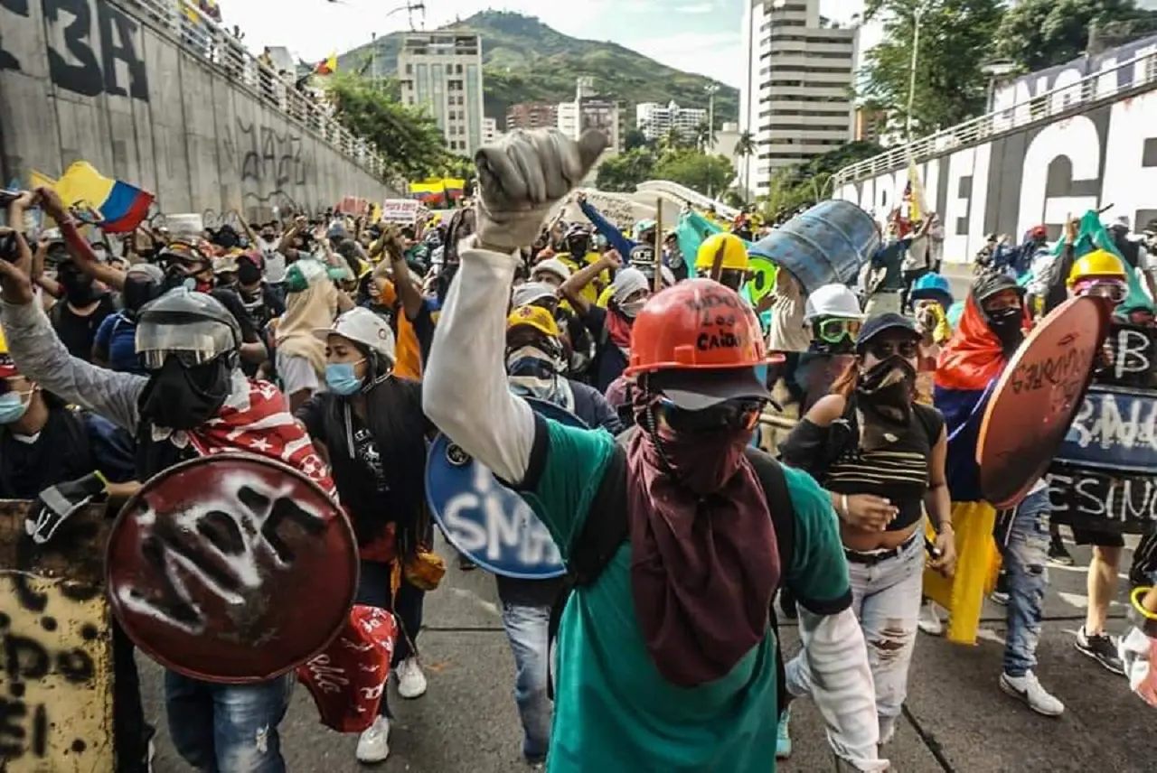 La Primera Línea amenaza con tomas violentas en toda Colombia