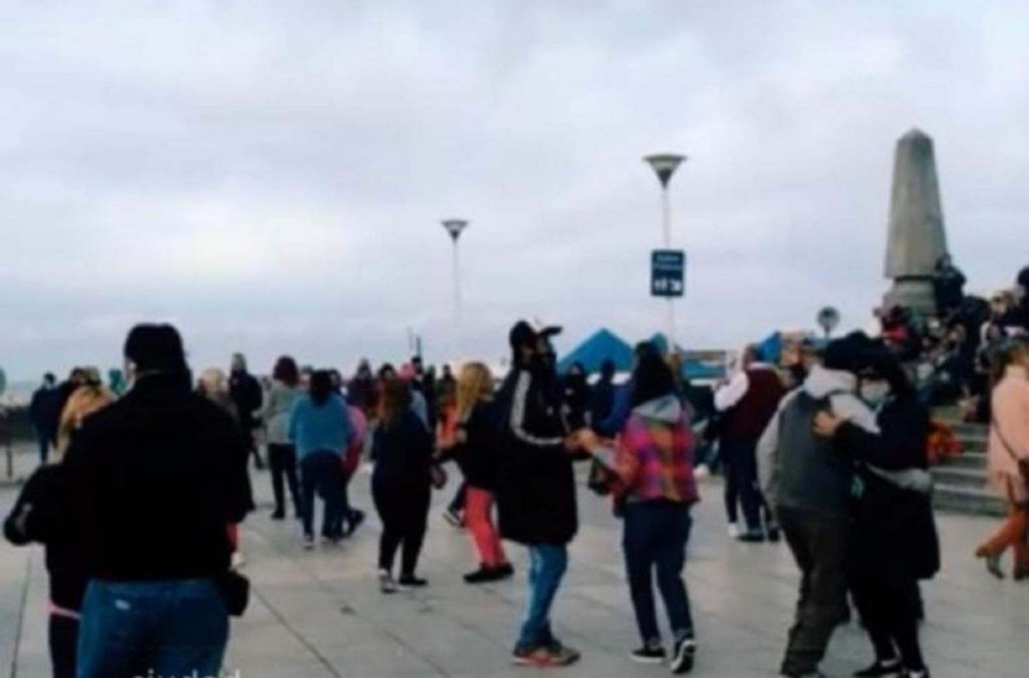 Violencia en La Rambla en un show con 180 espectadores