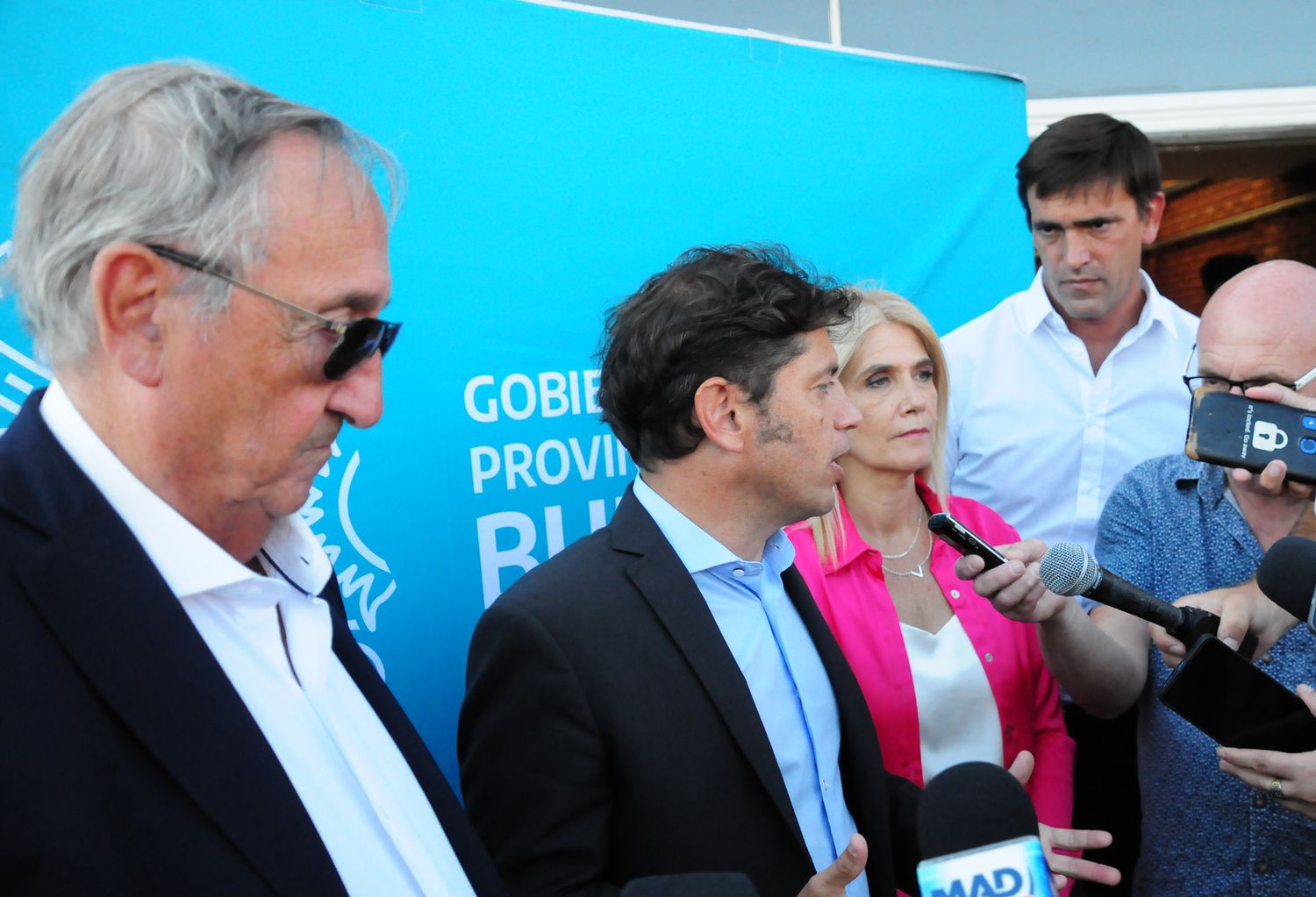 Lunghi le pidió a Kicillof refuerzos para la Policía