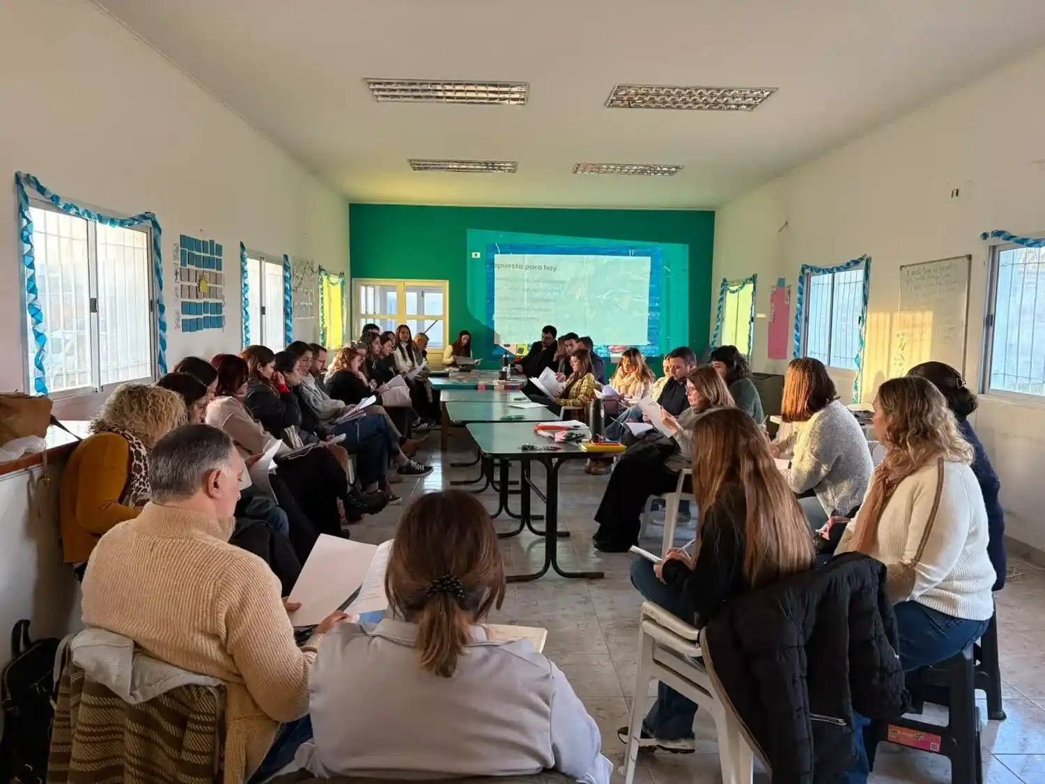 Se acordó realizar un diagnóstico inicial, para luego establecer un plan de acción con prioridades definidas