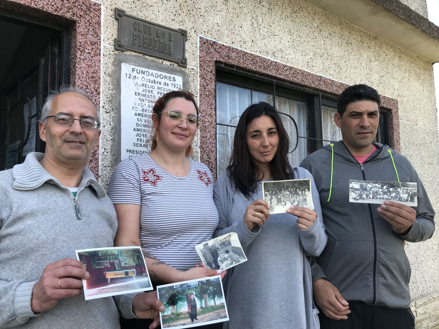 Recuperan la historia del Club Figueroa de Cerro Leones con fotos y relatos orales de los vecinos