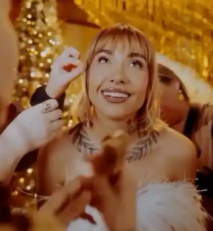 María Becerra mostró un adelanto de su tema navideño y causó furor entre sus seguidores