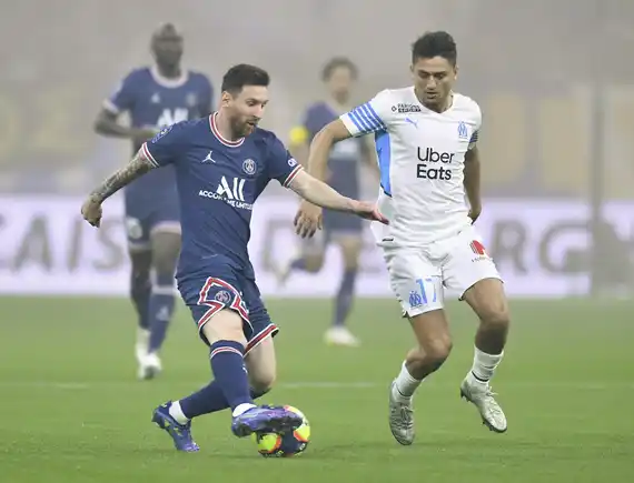 El clásico Marsella-PSG se consumió sin goles