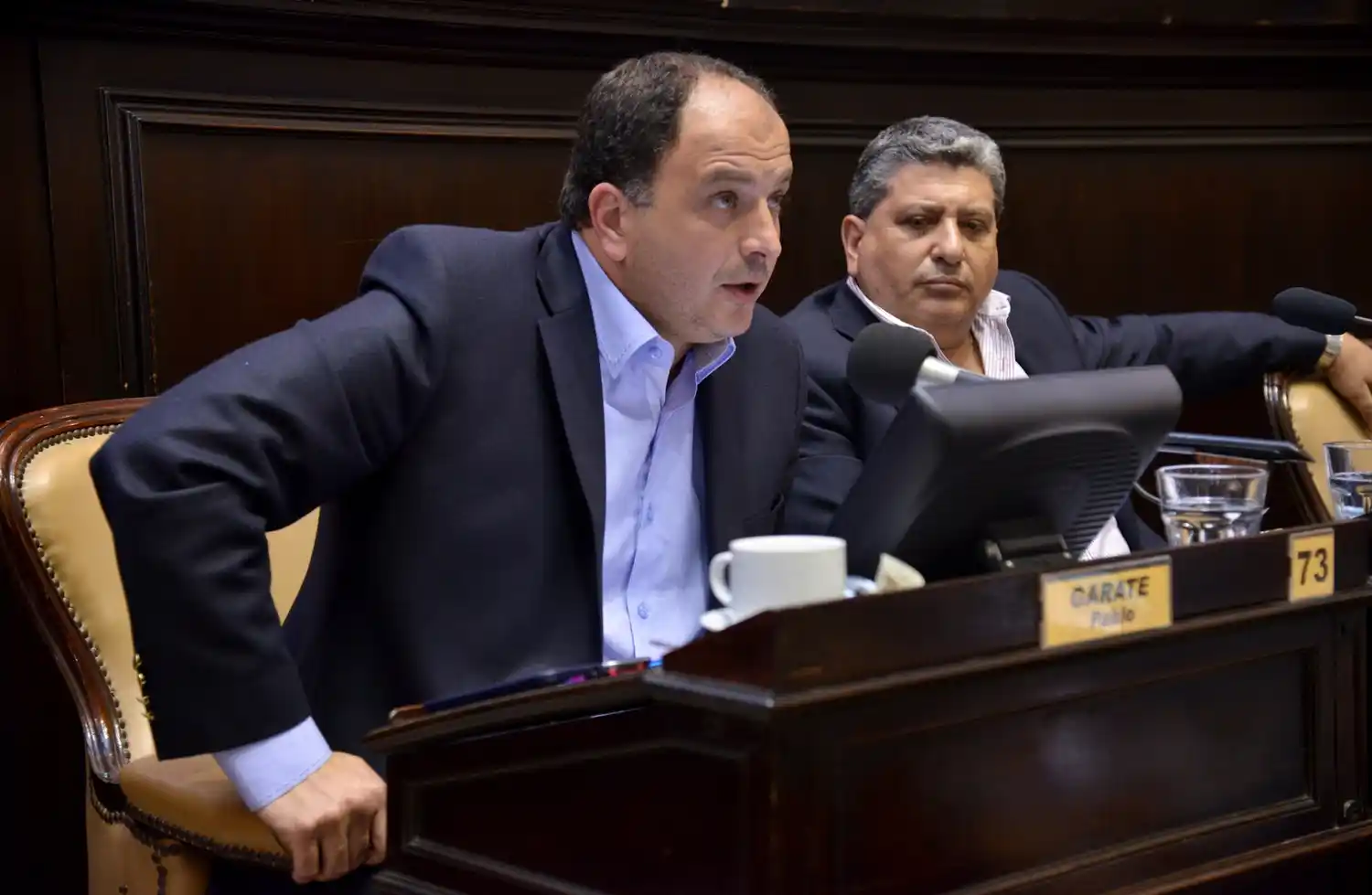 Diputado Garate a favor de la nueva Ley de Municipales y en contra de su propio bloque