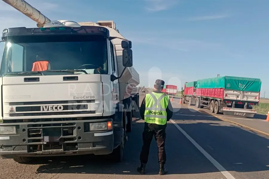 Ruta Nacional 34: detuvieron a un conductor profesional conduciendo muy alcoholizado