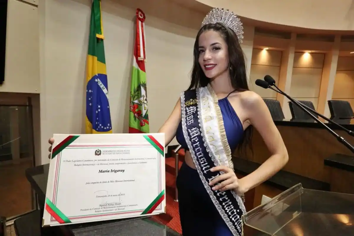 Una entrerriana fue elegida Miss Mercosur en Brasil