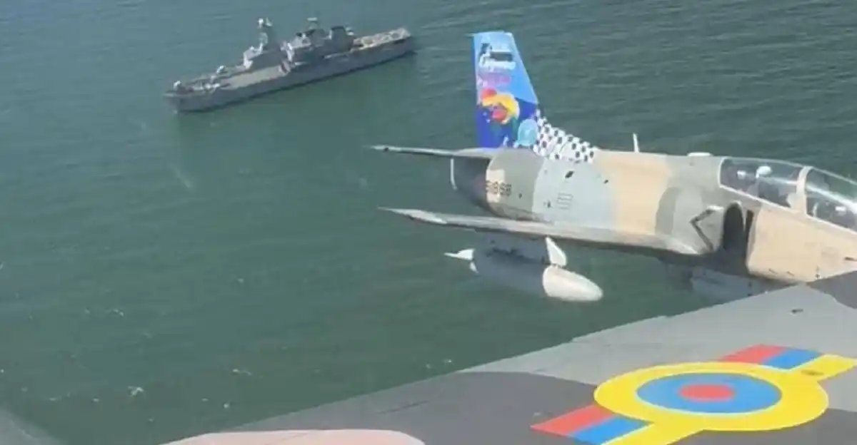 ¡TEMA GUYANA Y LOS AVIONES! Padrino López: Armada está desplegada en la fachada Atlántica