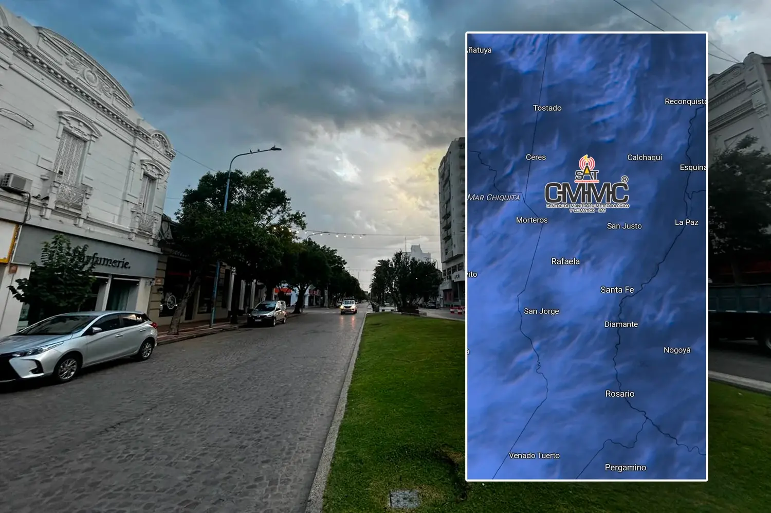Semana inestable en Santa Fe: anticiparon lluvias, tormentas y ráfagas de viento en gran parte de la provincia