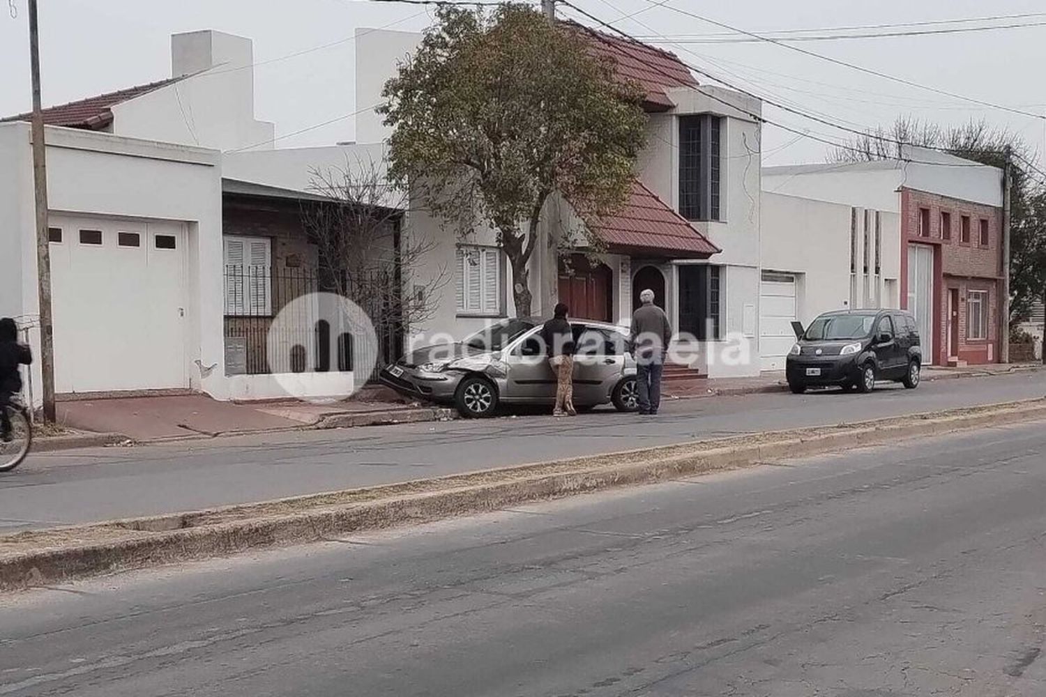 Así quedó el vehículo tras el impacto