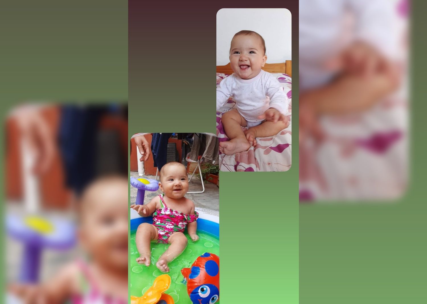 Amelie Fanego cumple su primer añito
