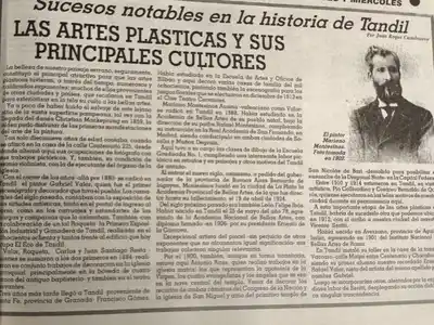 Las artes plásticas y sus principales cultores