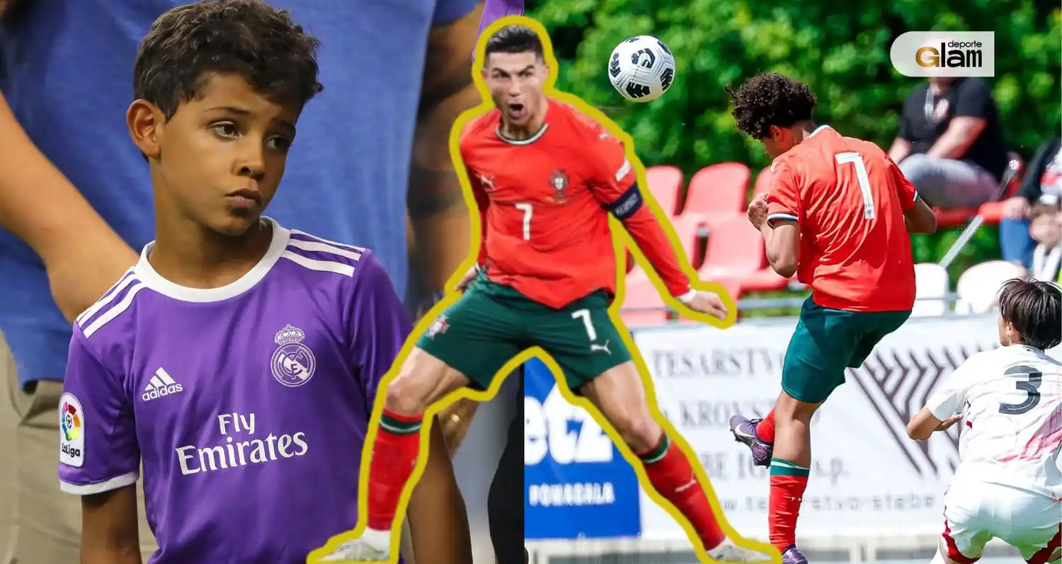 Cristiano Jr debutó en la Sub-15 de Portugal