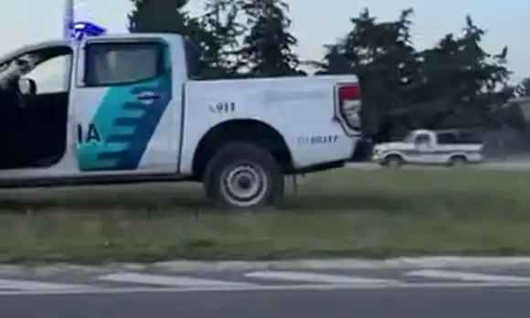 Video: tiros, choques y detenidos en plena ruta durante una cinematográfica persecución desde Pigüé a Bahía Blanca