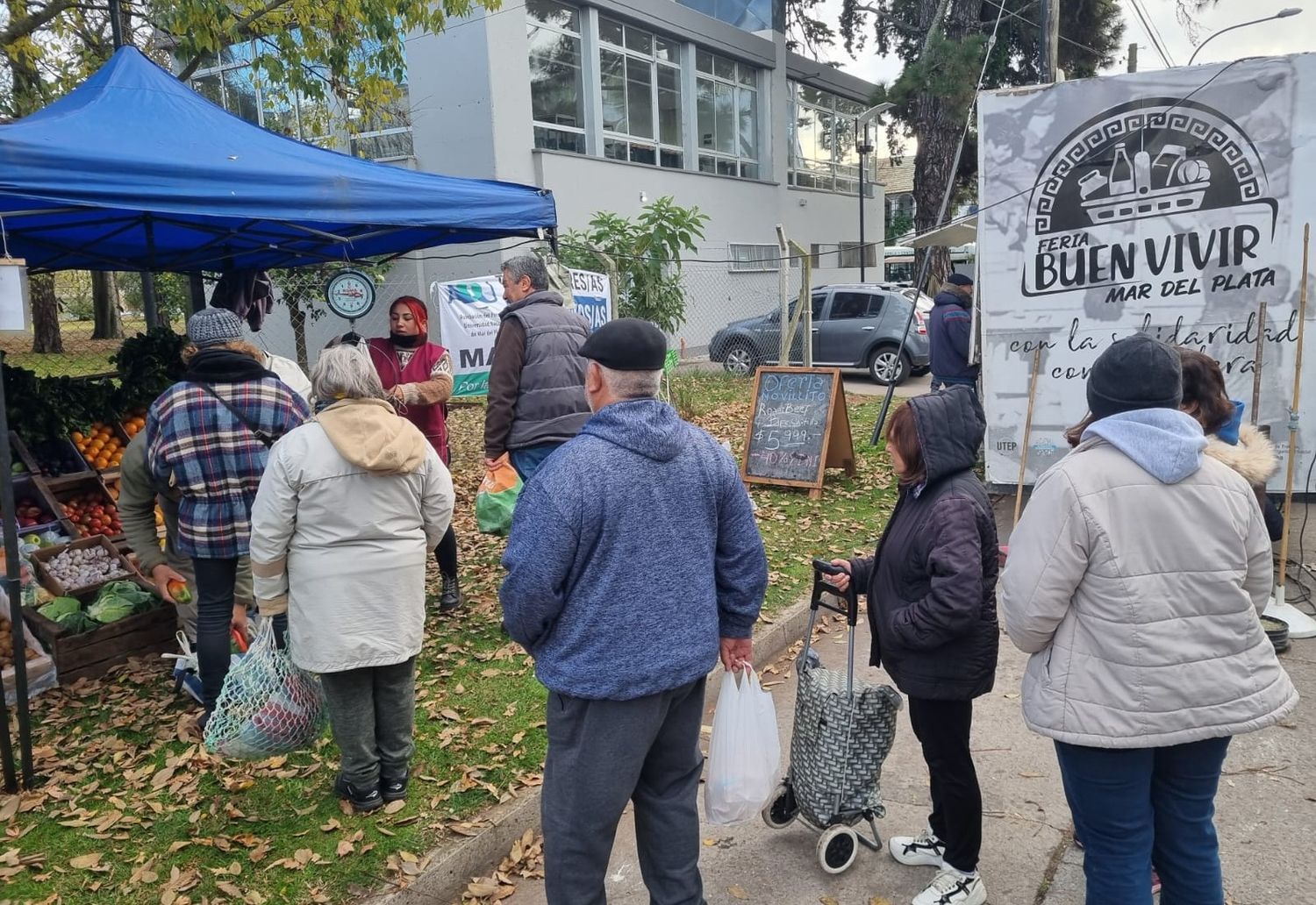 La “Feria del Buen Vivir” no se toma descanso el fin de semana largo