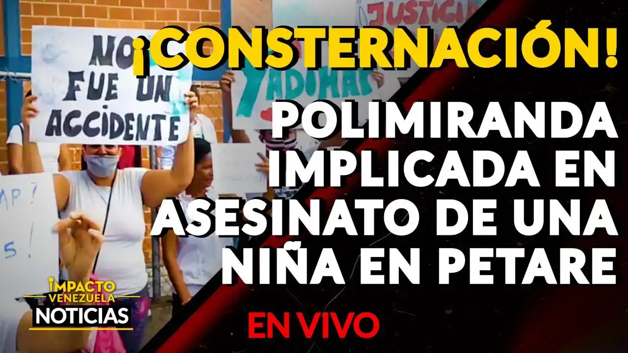 ¡PIDEN JUSTICIA! Protestan en Petare por la muerte de la niña Yadimar Sierra de un tiro en la cabeza VIDEO – IMPACTO VENEZUELA
