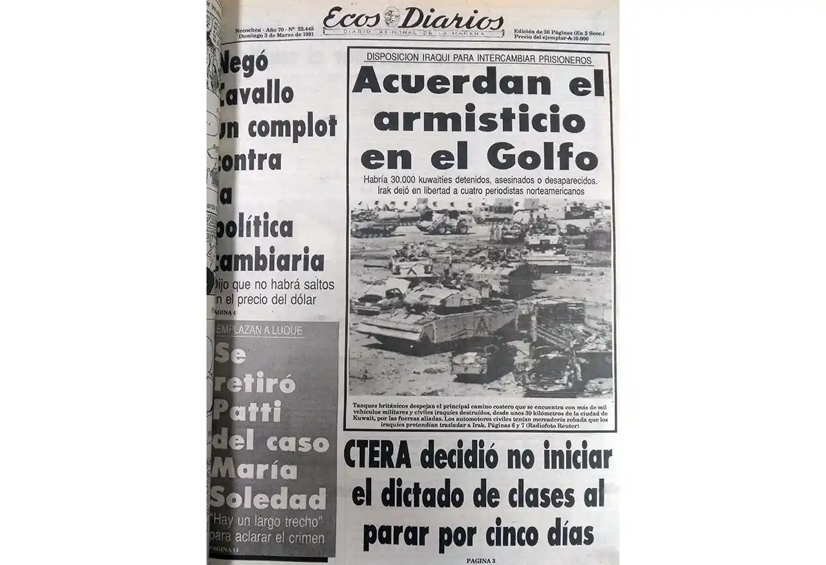 Domingo 3 de marzo de 1991