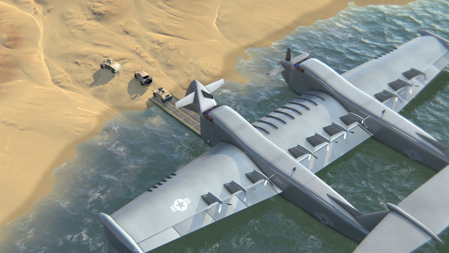 DARPA’s Liberty Lifter program for heavy-lift seaplane moves forward