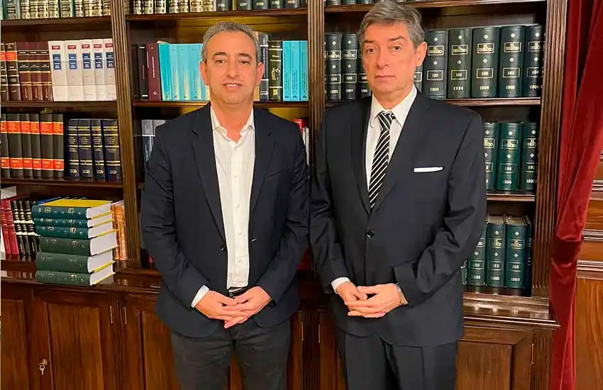 Javkin se reunió con Rosatti y le pidió «recursos para el Poder Judicial Federal en Rosario»