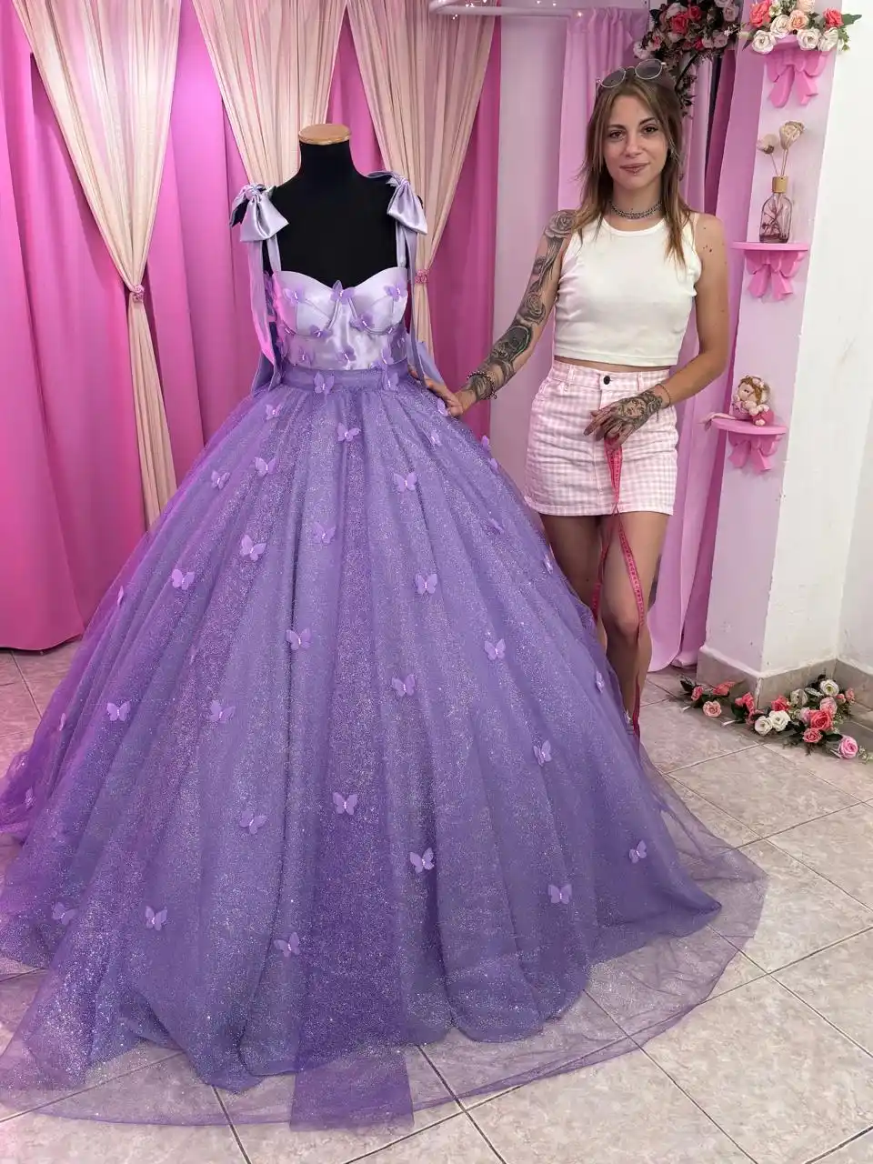 Juliana Sacco vestido