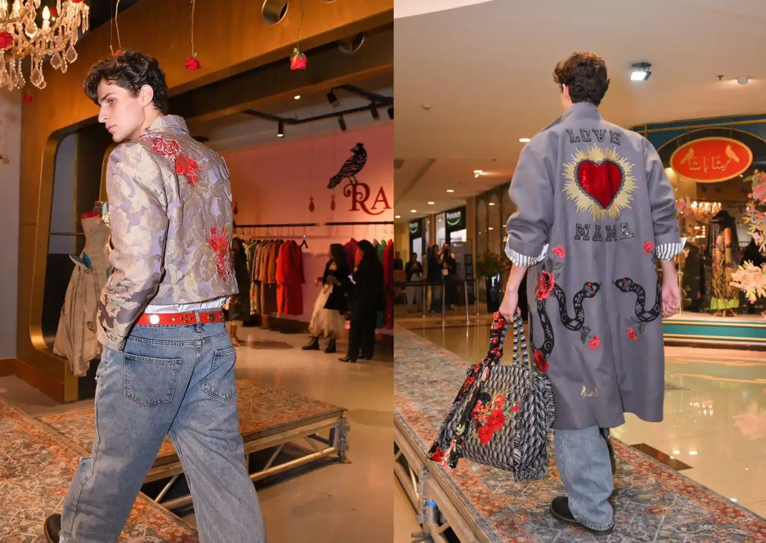 El joven desfiló para diversas maracas en Egipto.