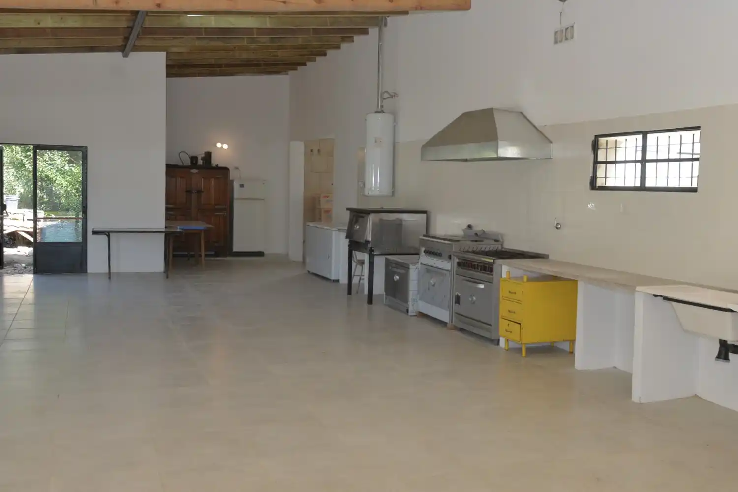 La Escuela de Cerro Leones tiene su comedor.