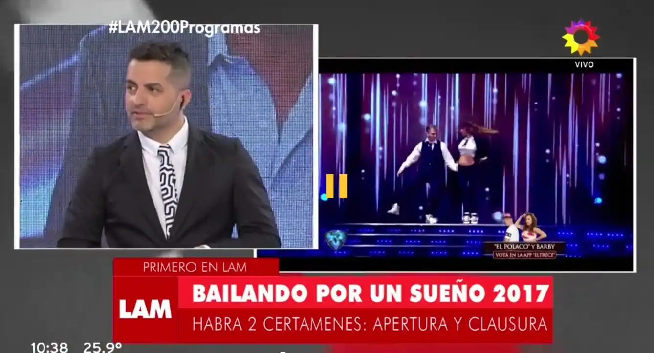 Un entrerriano entre los primeros nombres del Bailando 2017