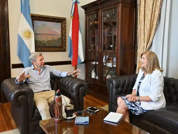 Frigerio analizó temas de obras con la intendenta de Paraná