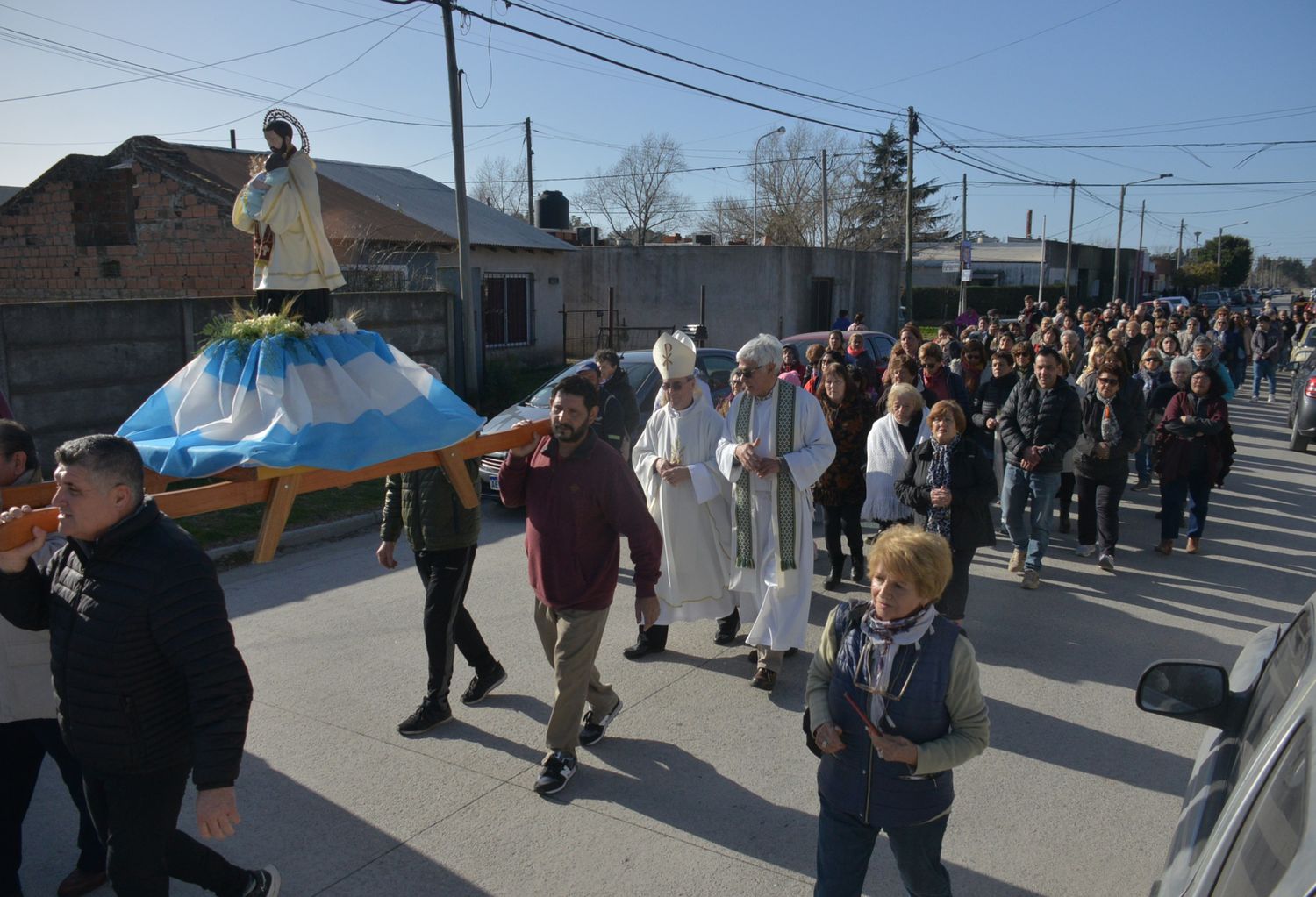 El párroco de San Cayetano reparó en el crecimiento“desigual” al norte de Tandil y alentó la solidaridad