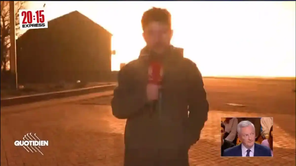 Bomba estalla en Ucrania y noticiero francés lo transmite en VIVO (+VIDEO)