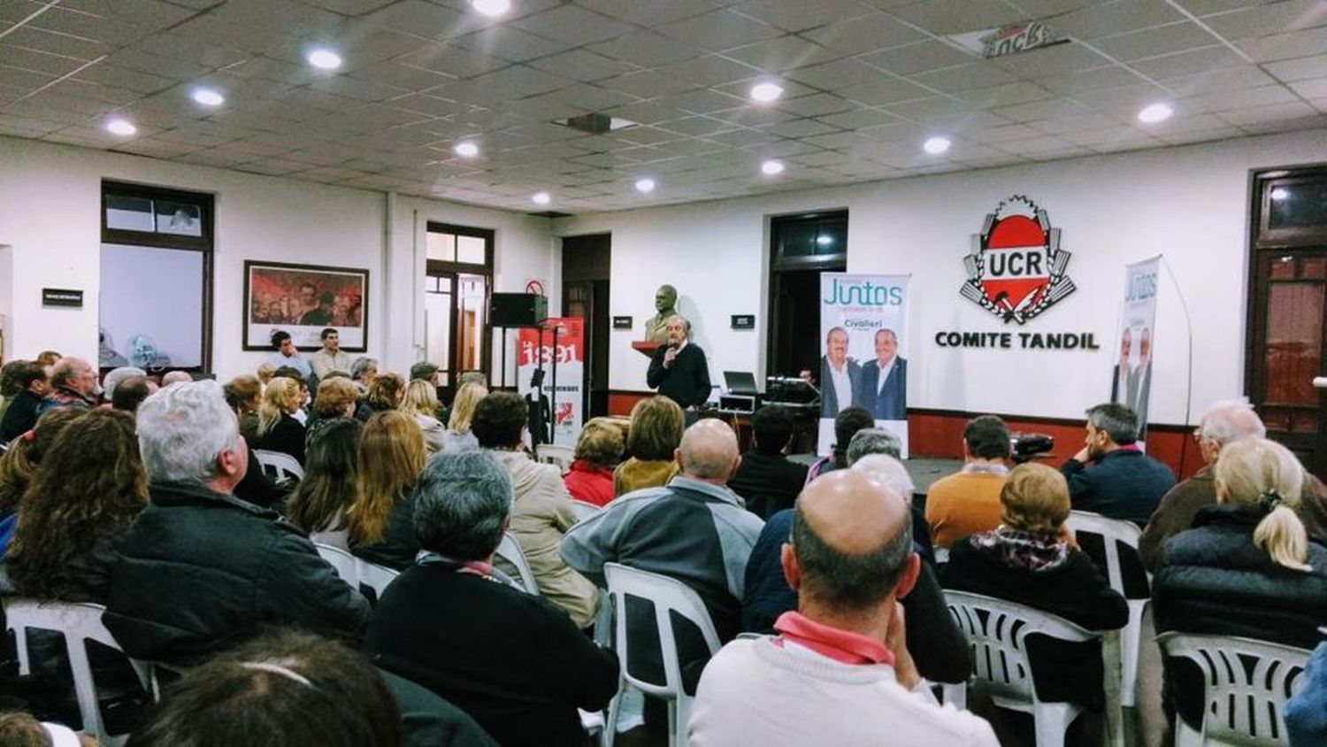Civalleri llamó a “redoblar el esfuerzo por seguir transformando Tandil”
