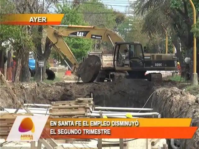 En Santa Fe el empleo disminuyó en el segundo trimestre