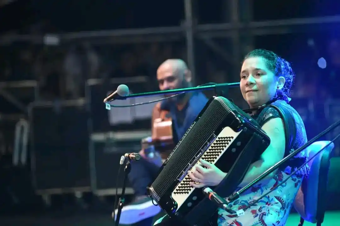Brillante presentación de Mariela Campodónico en el Festival de Diamante