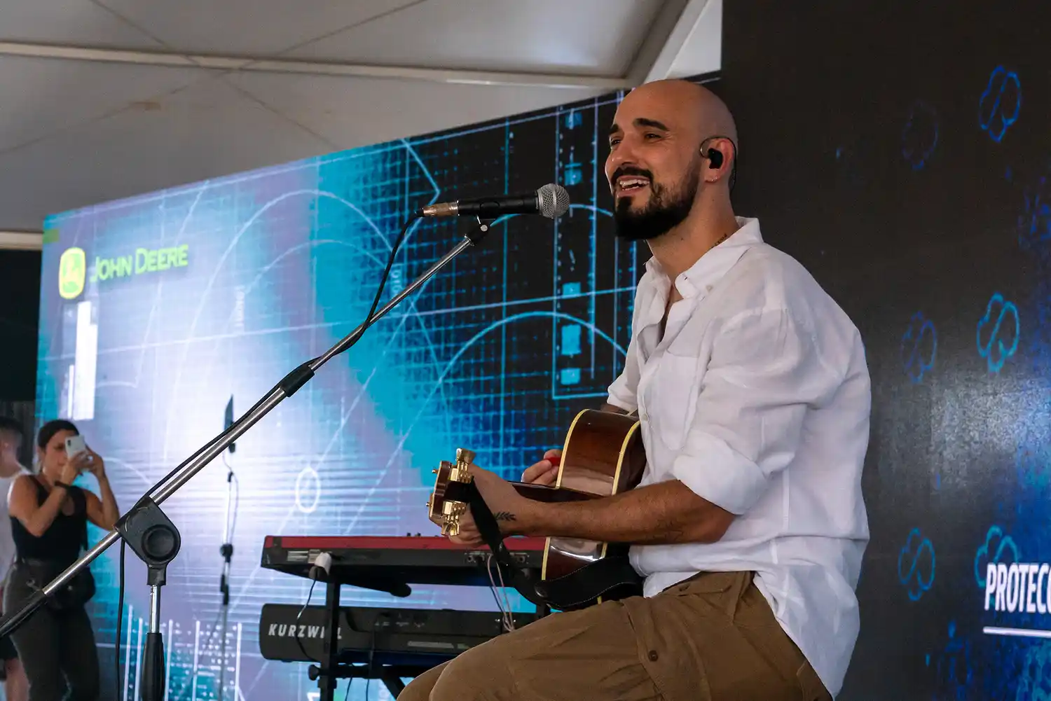 Abel Pintos y John Deere «Por una América Latina más verde»: se presentó la campaña para la plantación de un millón de árboles