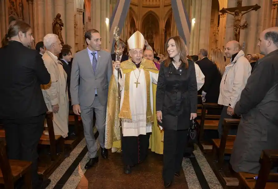 Vidal participó del Tedeum por la Revolución de Mayo en La Plata 