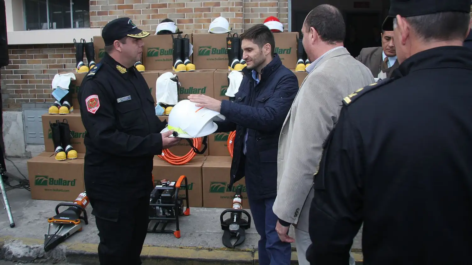 Los Bomberos Zapadores de la URI celebrararon sus 107 años