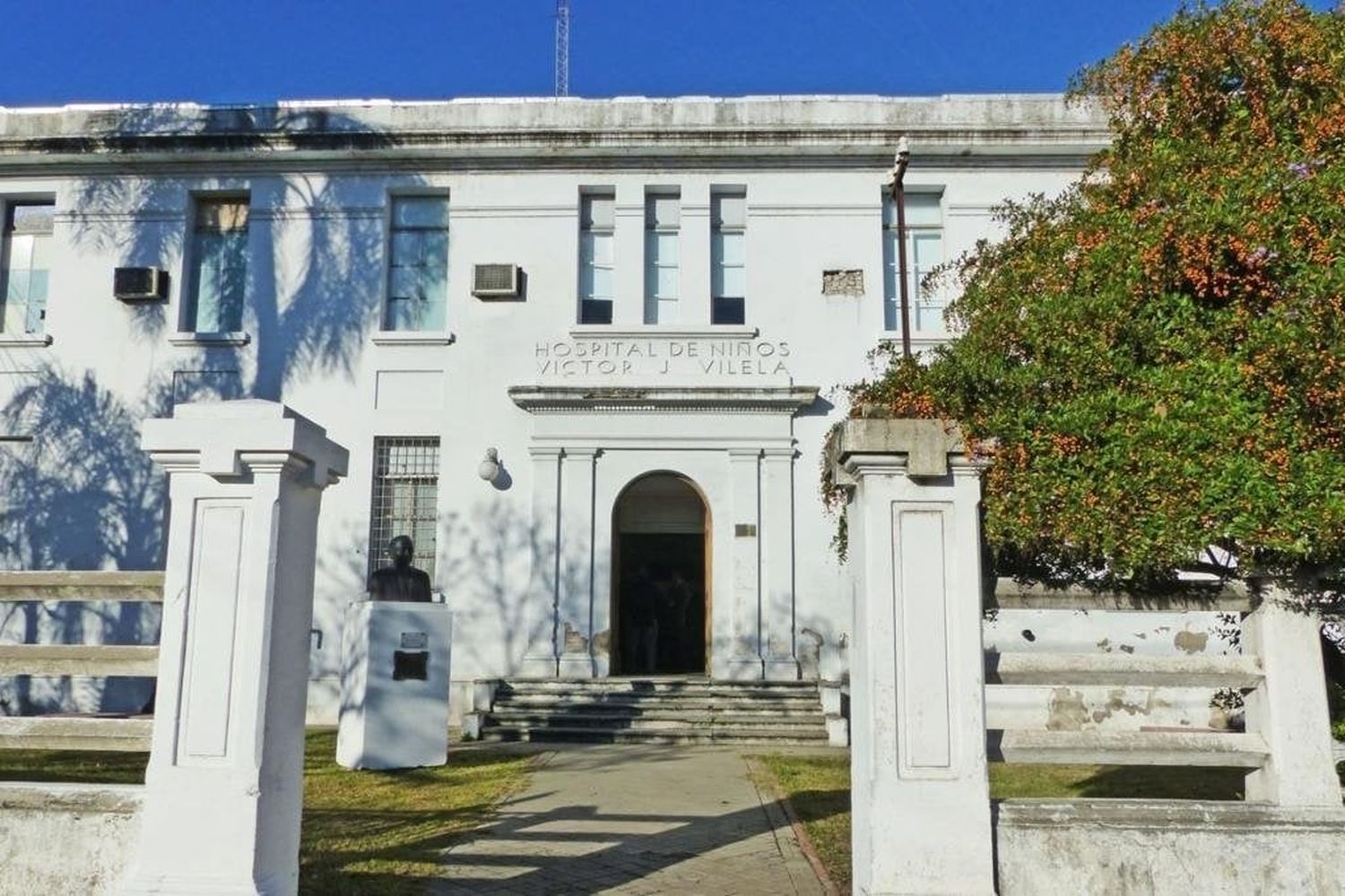 Dos niños heridos están el hospital Vilela.