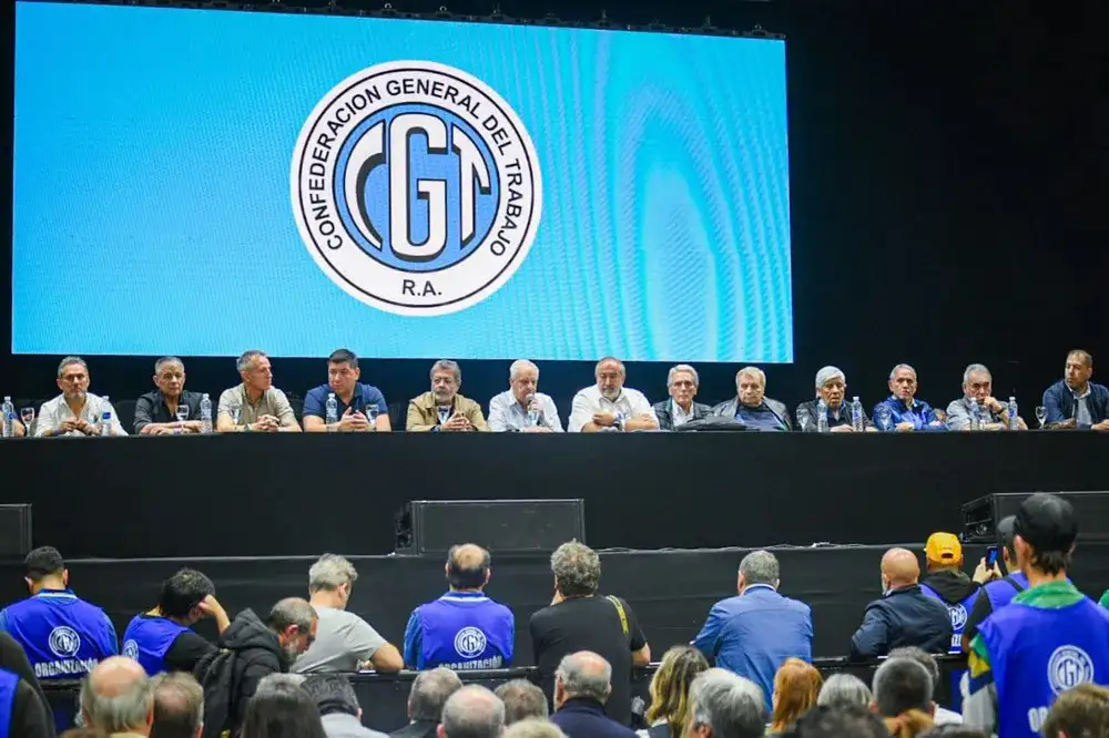 La plana mayor de la CGT.
