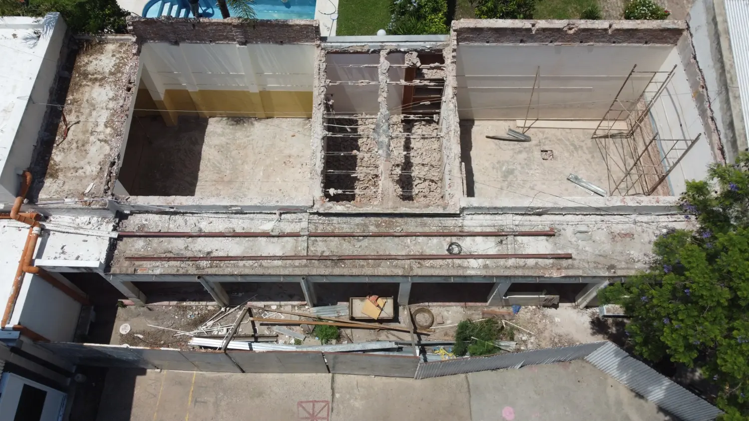 El Municipio avanzó con soluciones definitivas para la Escuela Ameghino de Sunchales