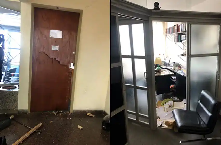 Robo en un edificio en pleno centro: desvalijaron más de 10 oficinas