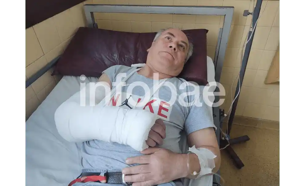 Infobae tuvo acceso al fotógrafo que resultó herido en un incidente con Margot Robbie y Cara Delevingne. Foto Infobae. 