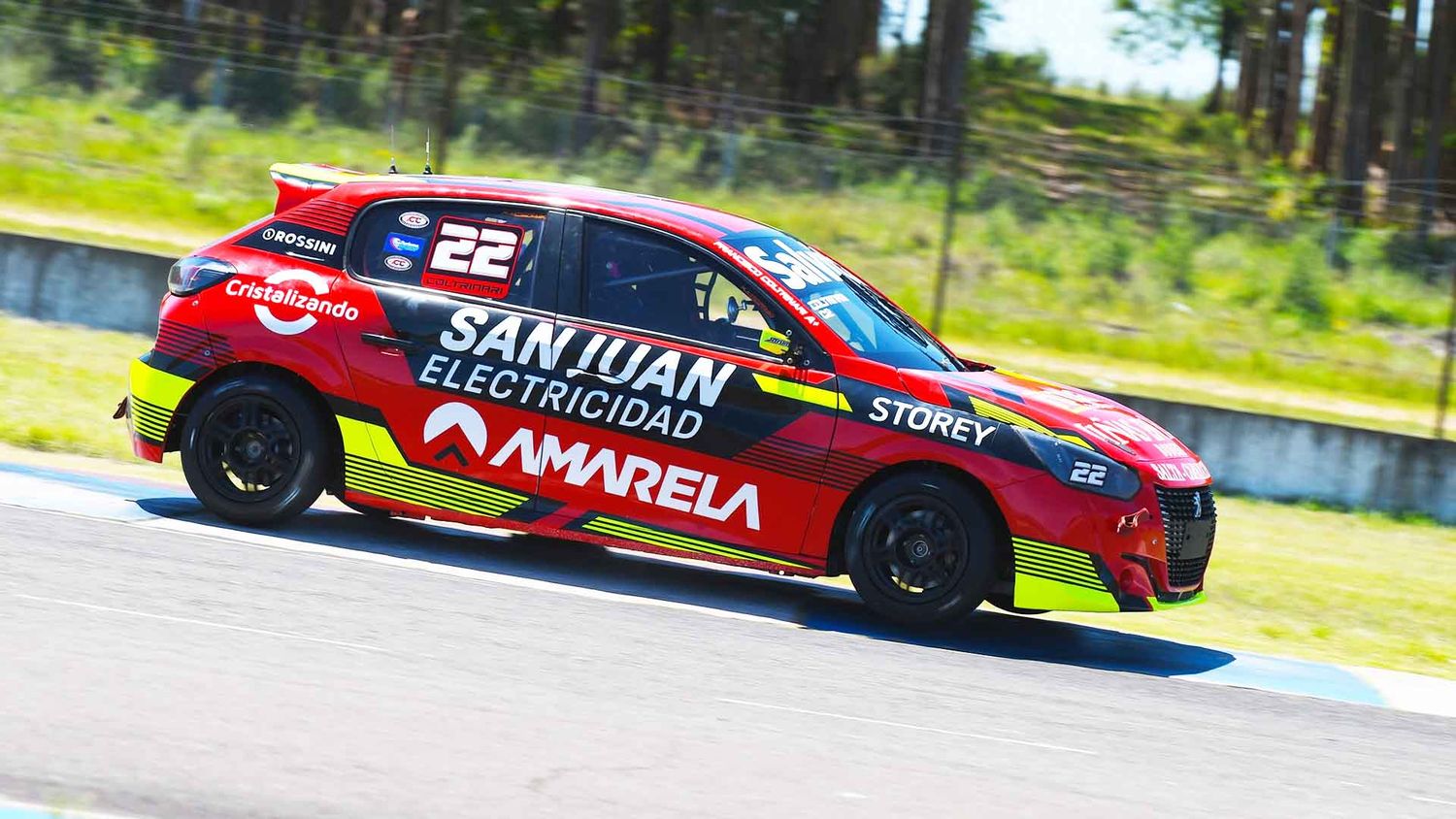 Francisco Coltrinari dominó la primera clasificación en el Autódromo