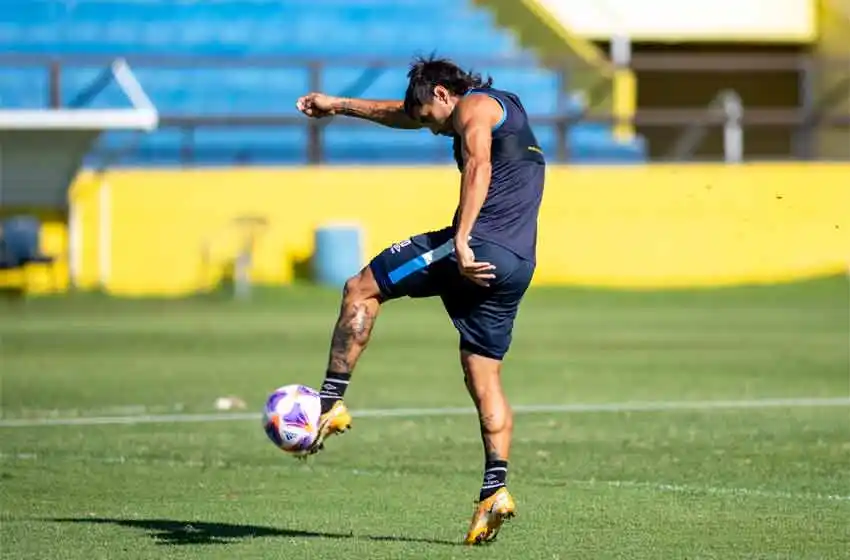 Malcorra eludió el tema Clásico: «Primero está Gimnasia, después habrá una semana larga»