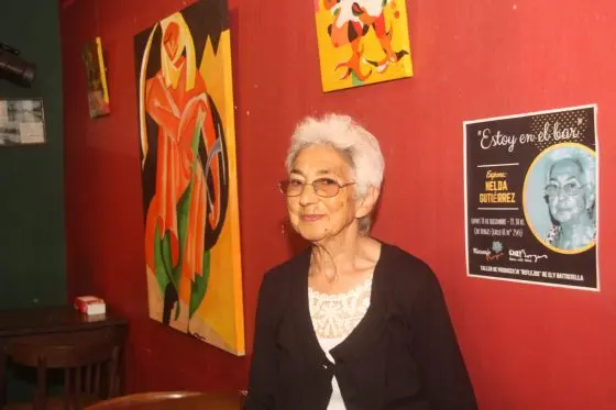 Nelda Gutiérrez muestra su pasión por el dibujo y la pintura