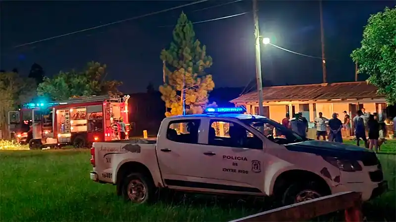 Se incendió una comisaría: presumen que fue intencional