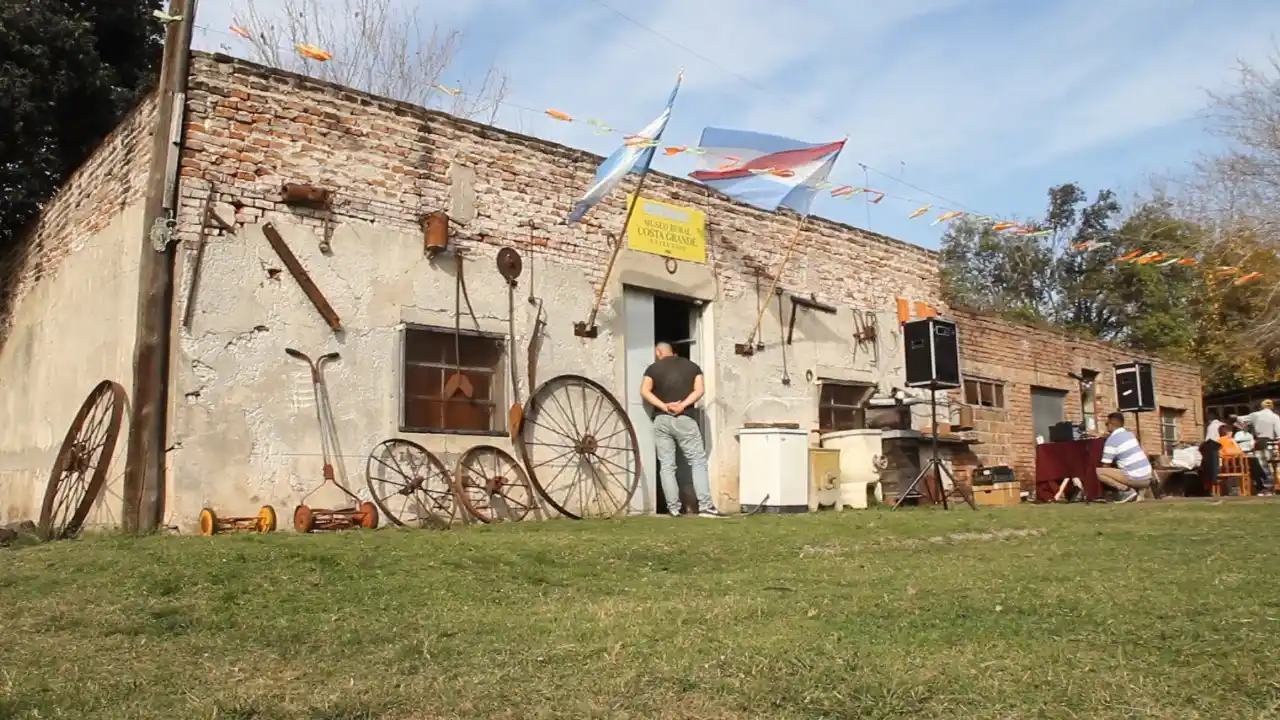 Pasó otro encuentro de motores estacionarios en el Museo Histórico Rural Costa Grande