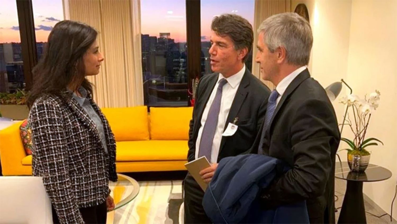 Caputo, Posse y autoridades del Banco Central se reúnen con el FMI