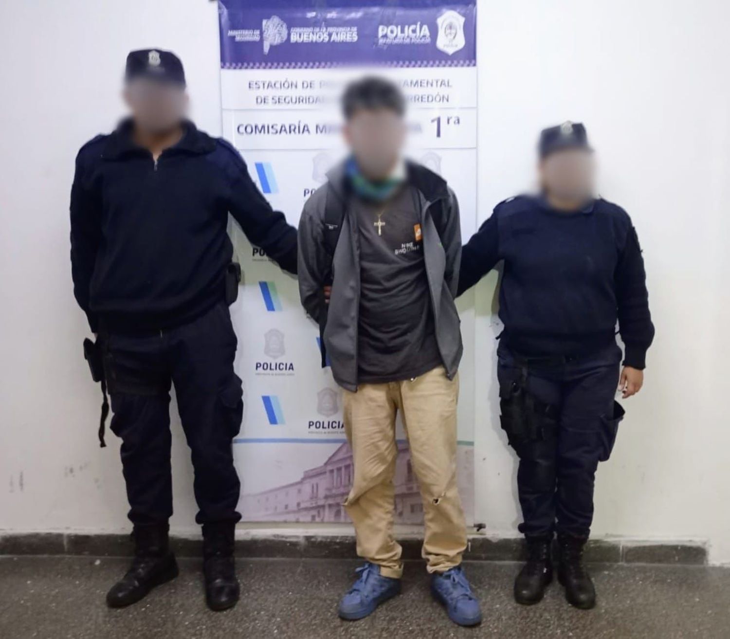 En raid delictivo caen dos jovenes malvivientes: uno tiene 17 años