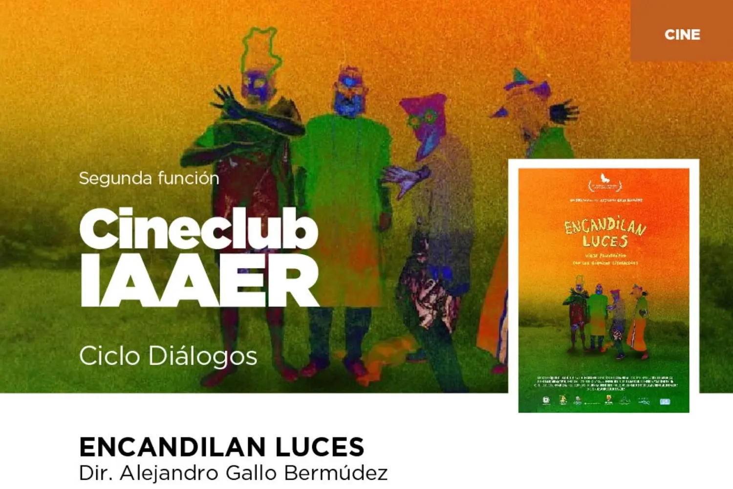 El IAAER presenta la segunda función de su cineclub con la proyección de Encandilan Luces